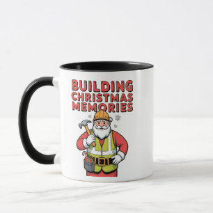 Caneca Construindo a Matriz Familiar de Memória de Natal 