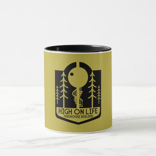 Caneca Construtor Mestre Treehouse (Centro)