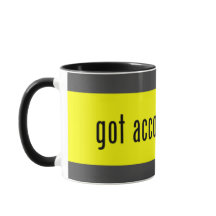 Contabilidade - Letra amarela e preta