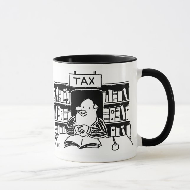 Caneca Contabilista ou Fiscal Financial Advisor (Direita)