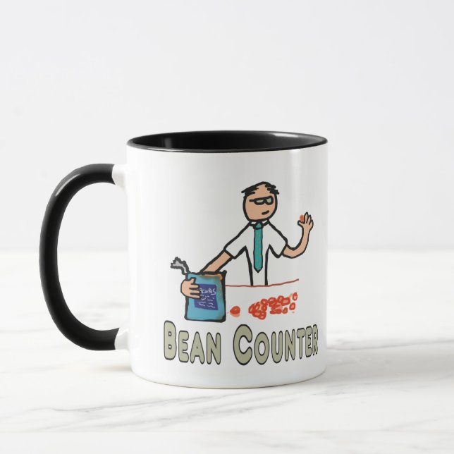 Caneca Contador de Bean Contador (Esquerda)