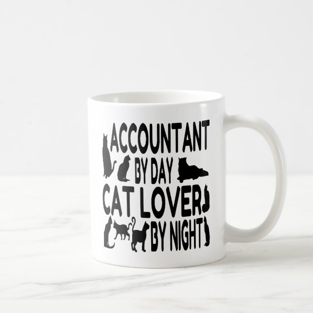 Caneca Contador por Dia Cat Lover por Noite (Direita)