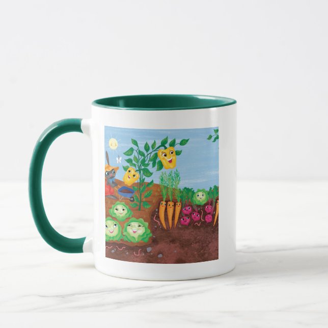 Caneca Contagem-Jardim do tempo (Esquerda)