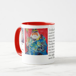 Caneca Contando Velhas Histórias de Guerra / Artista Larr