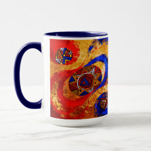 Caneca Continuum – Uma Celebração Colorida da História Ne
