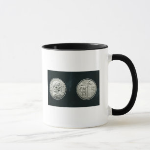 Caneca Contorniate que representa Apuleius e