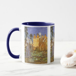 Caneca Contos de Fadas Clássicos Cinderela e Fada Madrinh