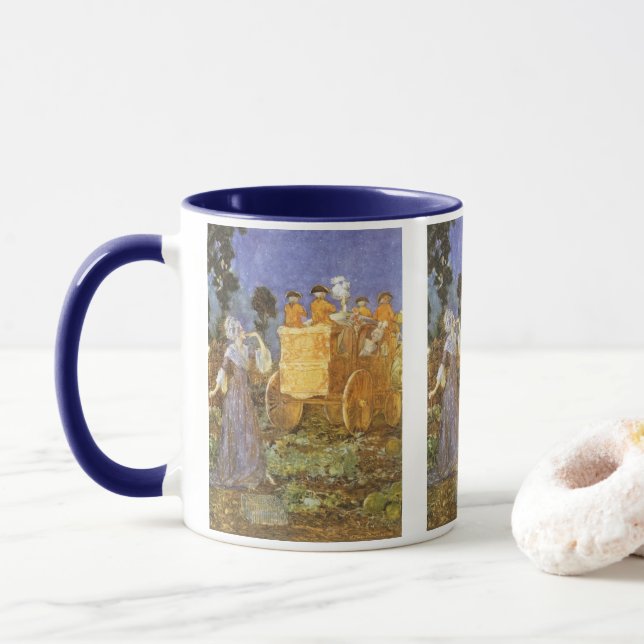Caneca Contos de Fadas Clássicos Cinderela e Fada Madrinh (Com Donut)