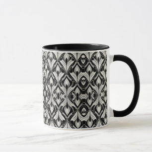 Caneca Contraste preto e branco