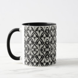 Caneca Contraste preto e branco
