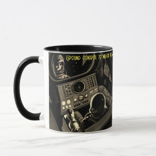 Caneca Controle de terra para o Major Tom