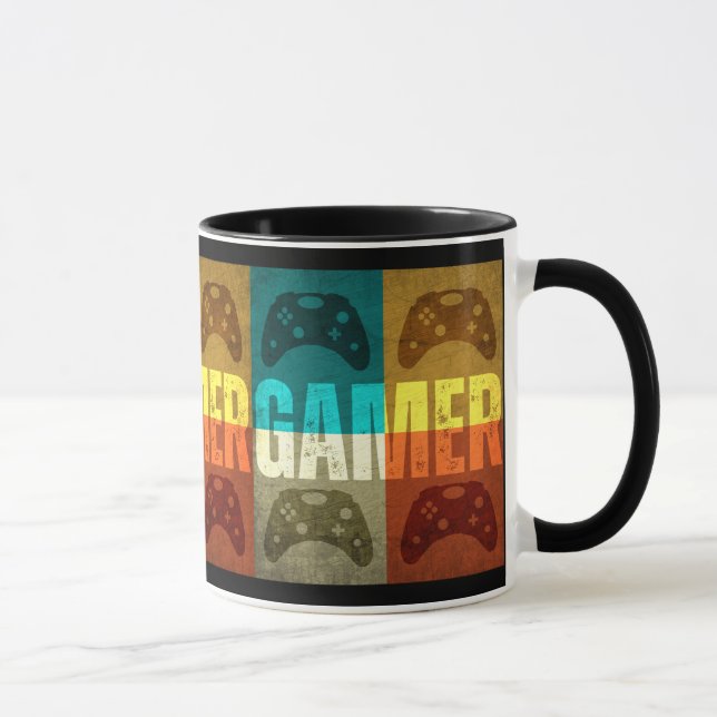 CANECA CONTROLE DE VIDEO GAME RETRÔ GAMER (Direita)