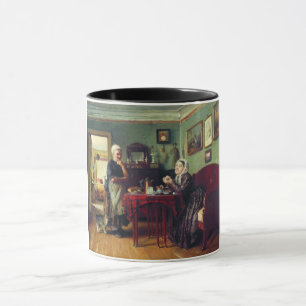 Caneca Conversação das Famílias (por Konstantin Makovsky)