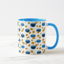 Caneca Cookie Monster | C é para Padrão de Biscoito