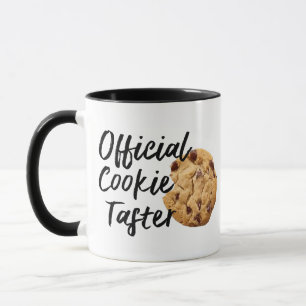 Caneca Cookie Oficial Engraçado Café Design