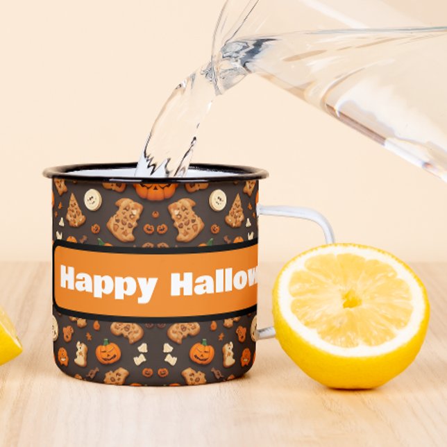 Caneca Cookies de Halloween Pão de Gingerpão Café Mug par (Criador carregado)