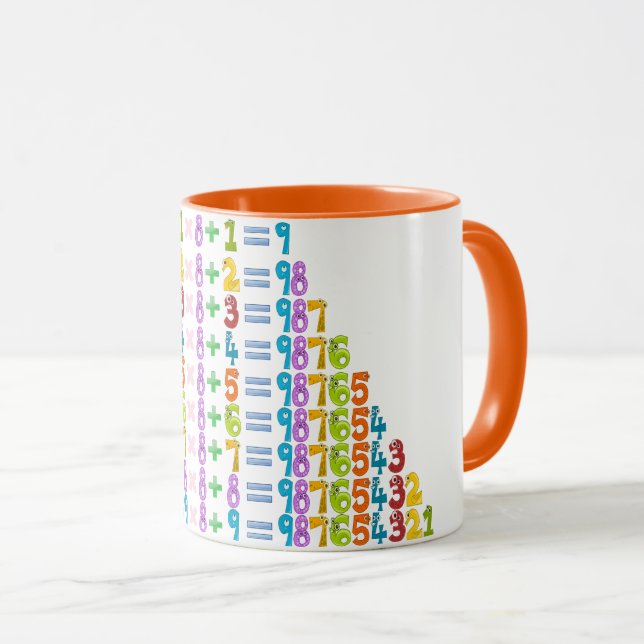 Caneca Cooler Funny Math Equações Mug (Frente Esquerda)