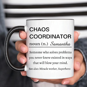 Caneca Coordenador de Caos