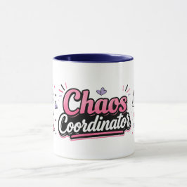 Caneca Coordenador de Caos Meme Corporativo | Escritório 