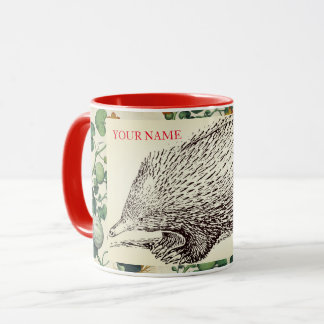 CANECA COPA DE CAFÉ PERSONALIZADA COM HEDGEHOG