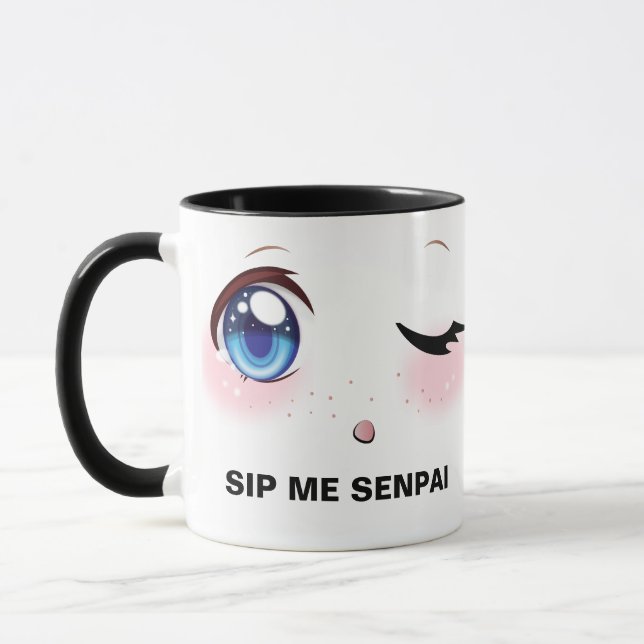 Caneca Copas de Café Anime Otaku (Esquerda)