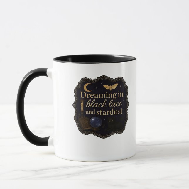 Caneca Cópia De Florestas Místicas De Fantasia De Whimsig (Esquerda)
