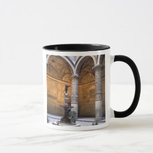 Caneca Cópia de Putto com Golfinho por Andrea del