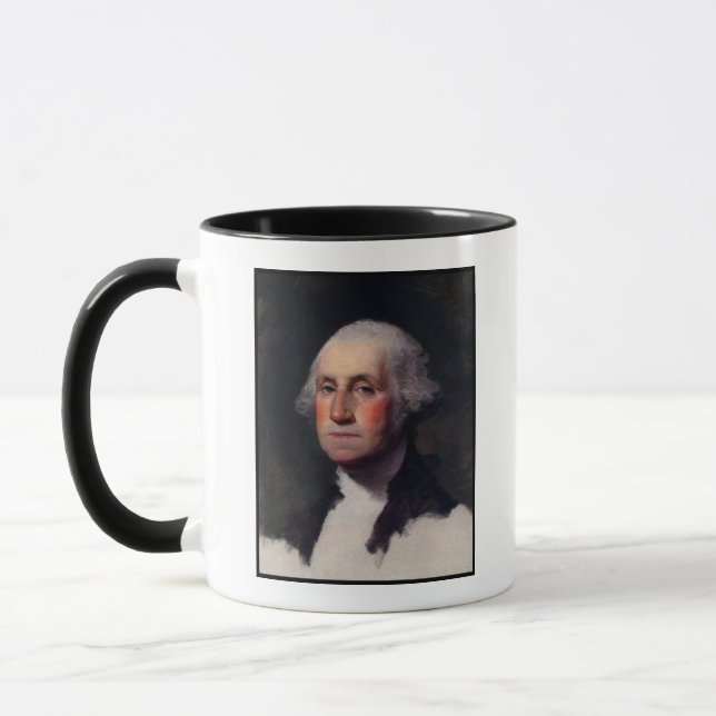 Caneca Copiar Antheneum George Washington, Gilbert Stuart (Esquerda)