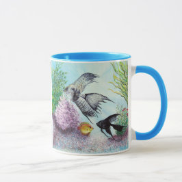 Caneca Copo da bacia dos peixes