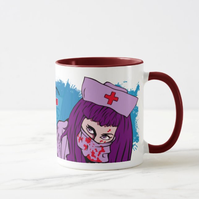 Caneca Copo da enfermeira do Bloody Mary (Direita)