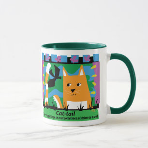 Caneca copo da Gato-cauda