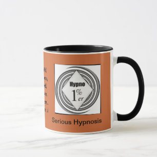 Caneca "Copo da hipnose séria" de Hypno-1%er