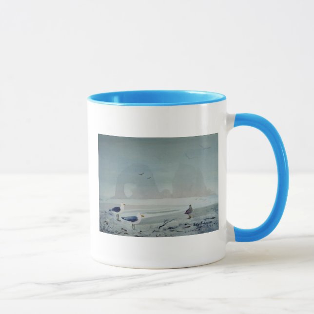 Caneca Copo da praia de Rockaway (Direita)