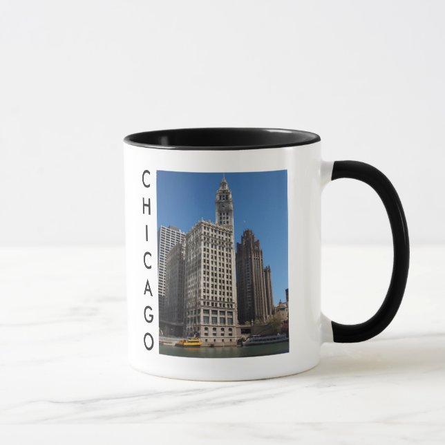 Caneca Copo da torre de Chicago (Direita)