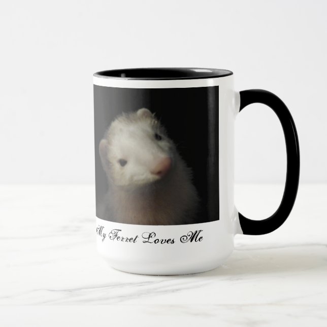 Caneca Copo de café da doninha (Direita)