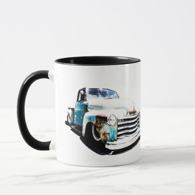 Caneca Copo de Café de Caminhão Antigo (Esquerda)