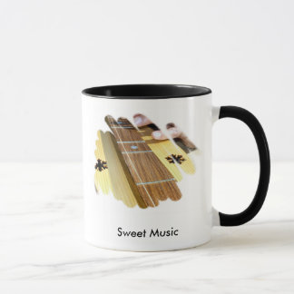 Caneca Copo de café doce da música