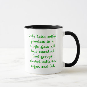 Caneca Copo de café irlandês