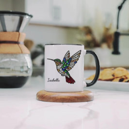 Caneca Copo de Café Personalizado de Vidro Pintado com Be