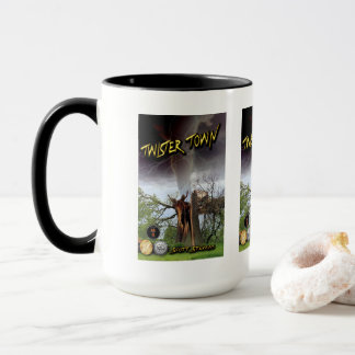 Caneca Copo de Café Twister Town 15oz
