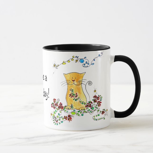 Caneca copo de felino (Direita)