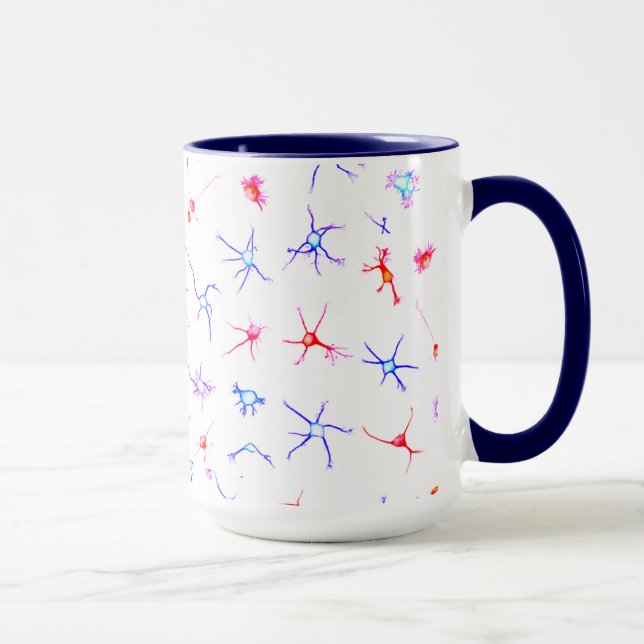 Caneca Copo de NeuroGalaxy (PIC negativo) (Direita)
