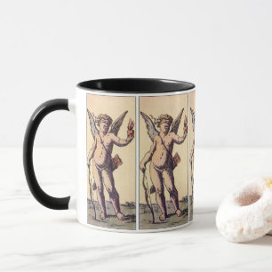 Caneca Copo de São Valentim Cegonha Cegada, Carta de Taro