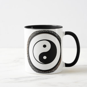 Caneca Copo do emblema de Yin Yang