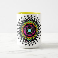 Copo Neon Mandala