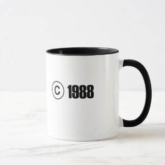 Caneca Copyright 1988