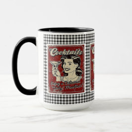 Caneca Coquetéis Retro Mug
