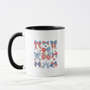 Caneca Coquette Arco 4 De Julho Patriótico Americano