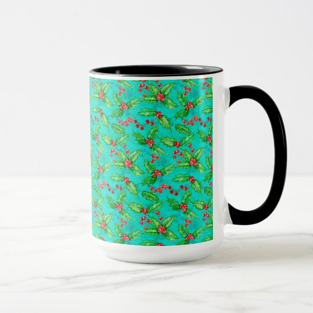 Caneca Cor da água da baga Holly (Direita)