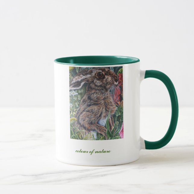 Caneca cor da natureza (Direita)